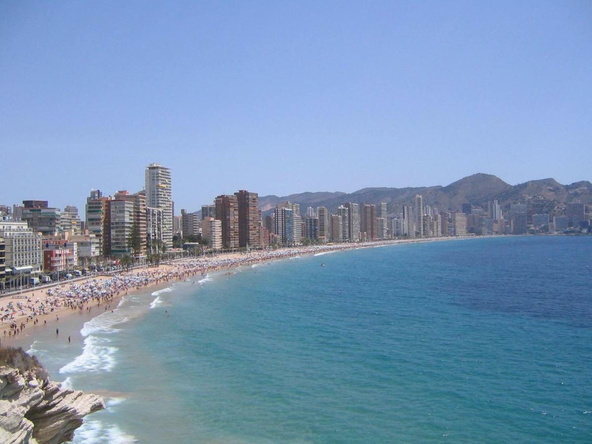 Apartament Costa Rica 2, 150 Meters To The Beach Benidorm Eksteriør bilde